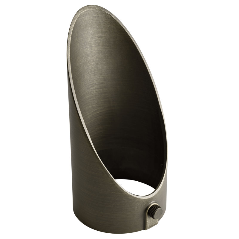Couvercle lumineux Lunar, H 5,75 po x l 2,75 po x P 2,75 po, Laiton Centennial