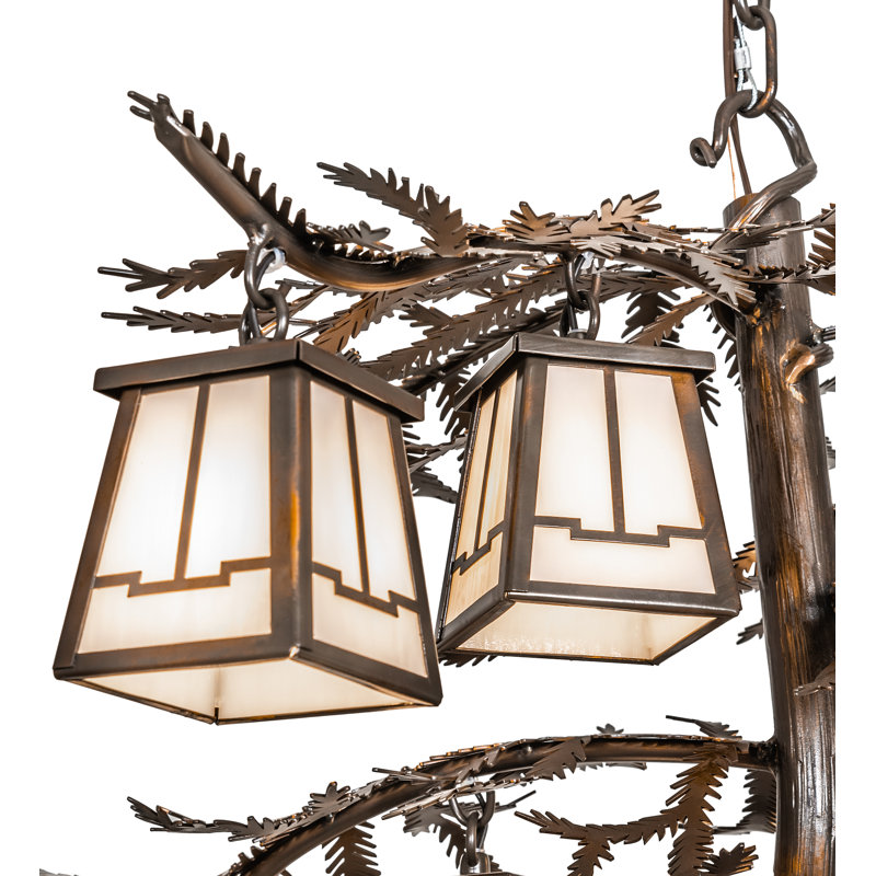 Bispham 12 - Light Dimmable Geometric Chandelier
