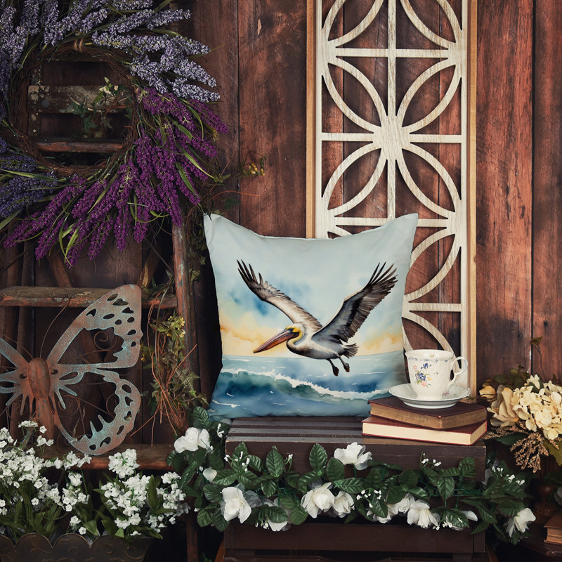Coussin Pelican, Carré 18 po