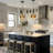 Justyce 1-Light Dome Kitchen Island Pendant