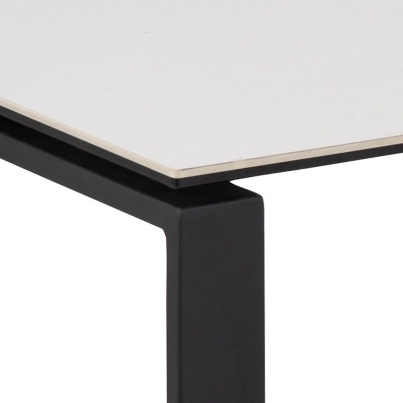 Katrine Coffee Table Set with Ceramic Akranes Top, White Marble
