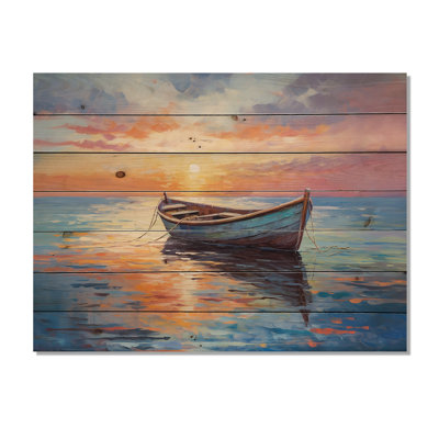 " Jeremey Boat Seascape Impression I "