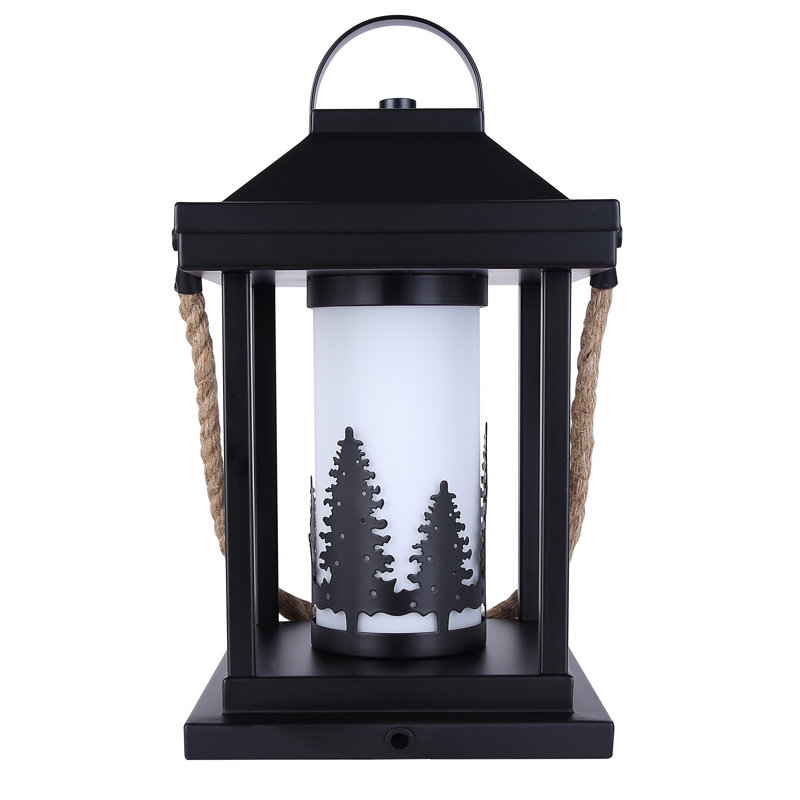 Durim 1 Light Table Lamp With Matte Black And Rope Finish And White Shade