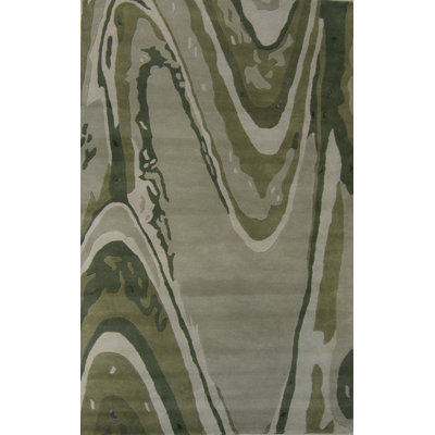 Risley Wool Abstract Indoor Rug