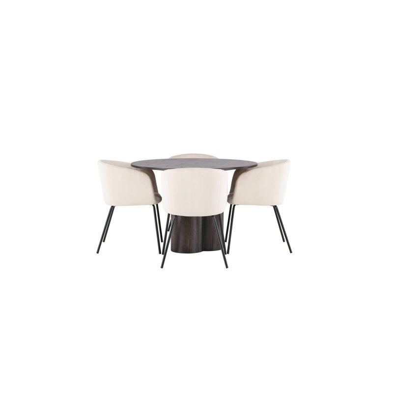Kingsfield 4 - Person Dining Set