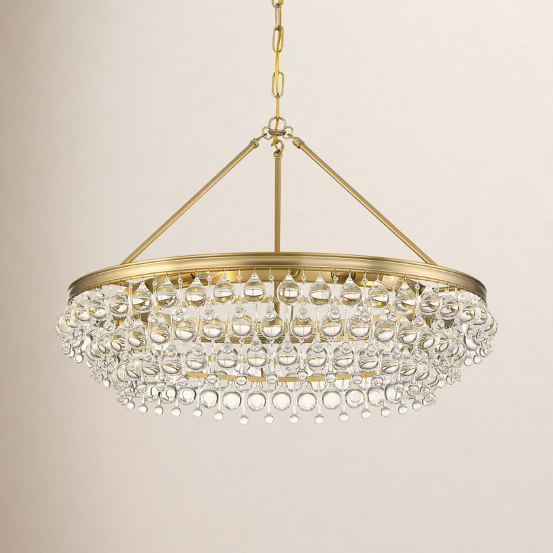 Alena 6 - Light Dimmable Tiered Chandelier