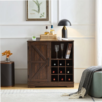 Armoire de bar Farmhouse Coffee Bar