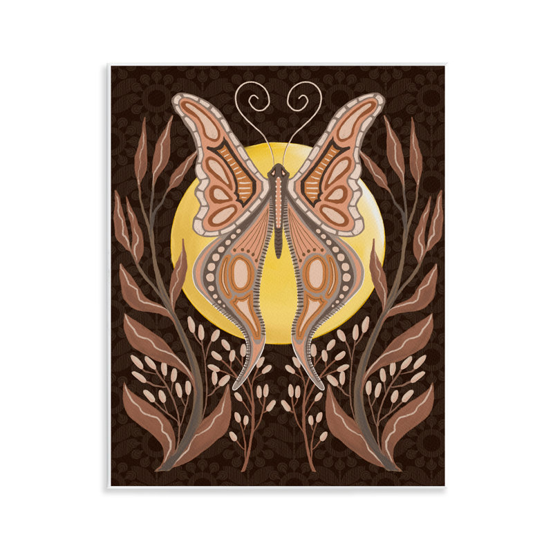  "Moth & Moon Botanicals", art mural par Regina Moore