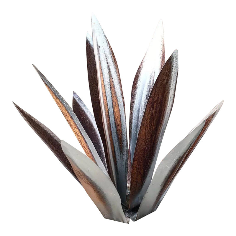Ornement de jardin en forme de téquila, Argent