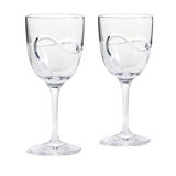 Vera Wang Luxe Graphite Wine, Set of 2