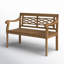 Banc de jardin en teck