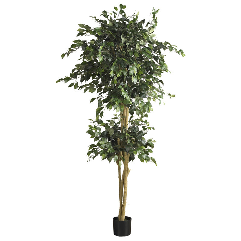 72'' Faux Ficus Tree in Pot