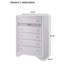 Commode à bijoux à queue d'aronde anglaise de style contemporain 1 pièce-1460517782