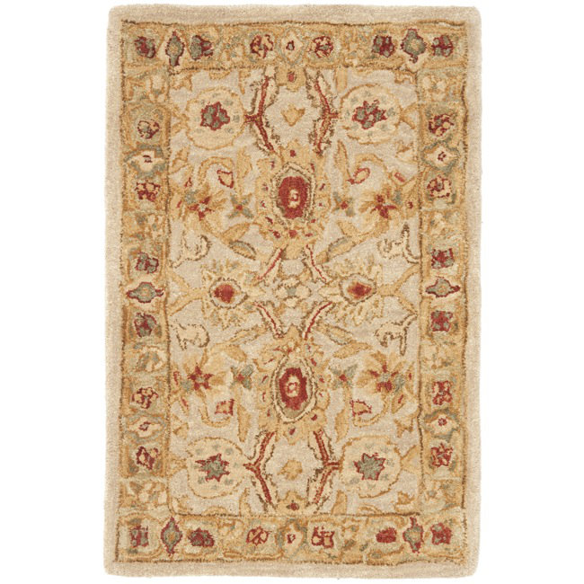 Tingley Hand Tufted Wool Oriental Rug, Rectangle 2' x 3'