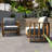 Baryn Acacia Patio Chair With Cushions
