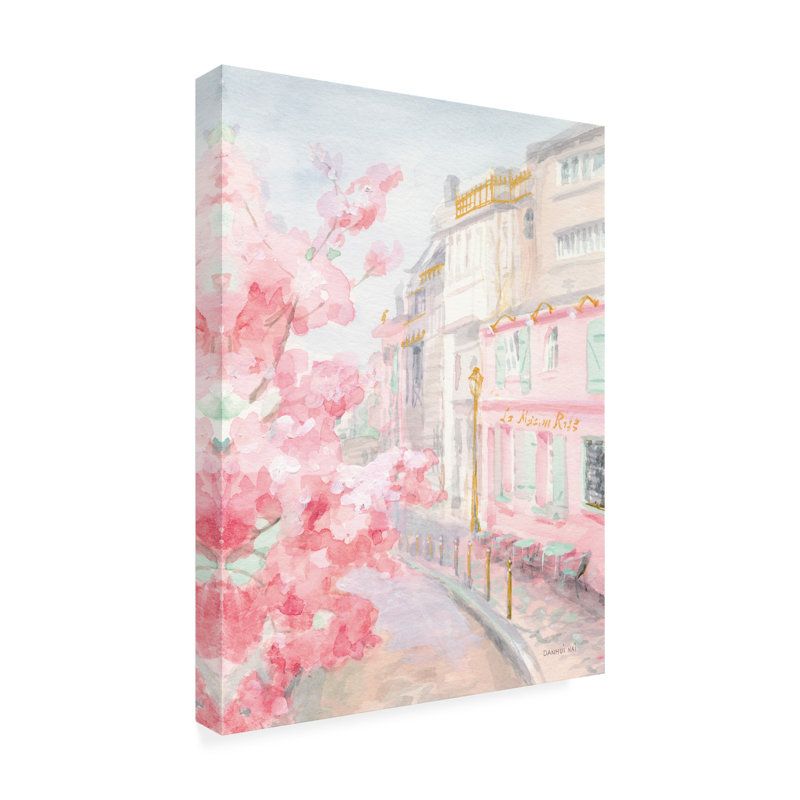 Art sur toile Danhui Nai «Pastel Paris II», H 32 po x l 24 po x P 2 po