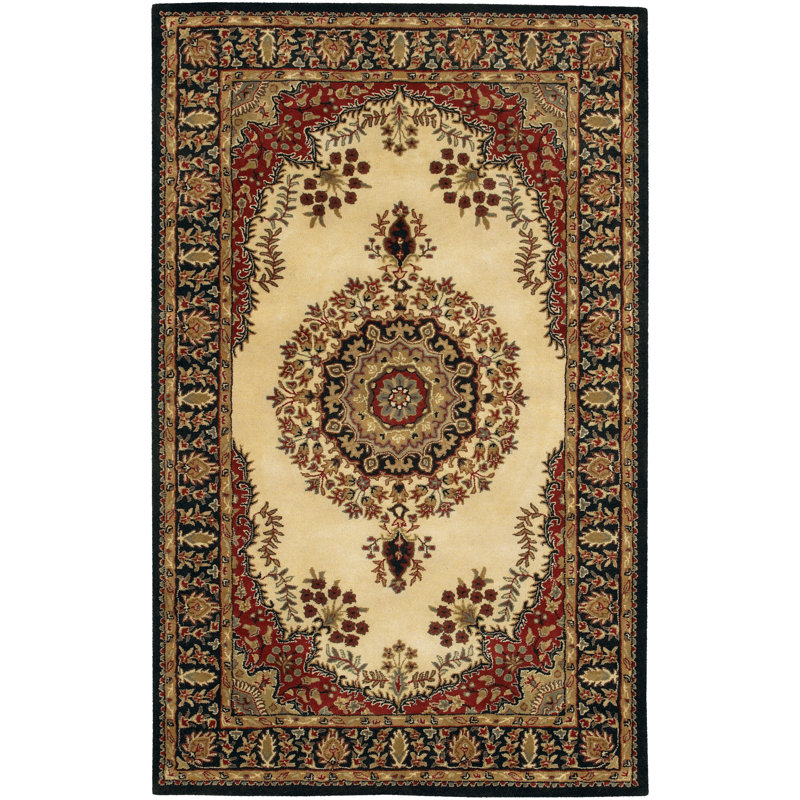 Wool Oriental Indoor Rug, Rectangle 2' x 3'