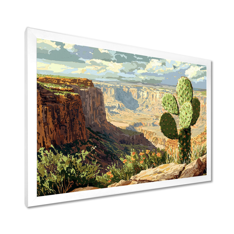 Izavier - Floral Wall Art, H 30 po x l 40 po, Cadre simple, Blanc