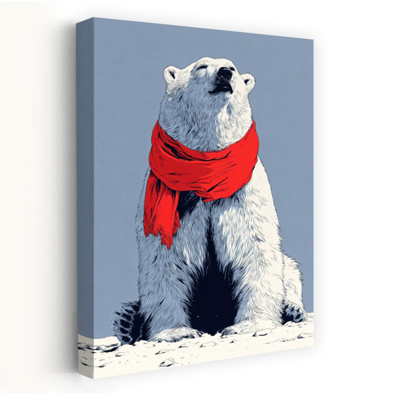 Ours arctique Cozy, H 36 po x l 24 po