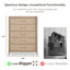 Commode en bois 5 tiroirs Stanger