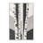 Machine Washable Oyan Birch Tree Scandinavian Striped Rug in Gray – Gray Binding-118420939