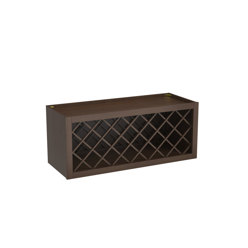 Armoire murale à vin de cuisine prête à assembler l 36 po x H 15 po x P 13,5 po CASAINC, W36"x H15"