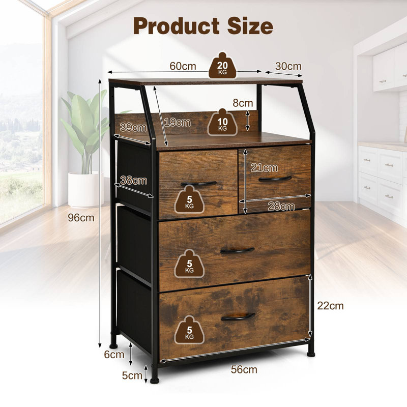Dmitriy Rectangle Accent Chest