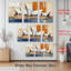 Sydney Sydney House, art abstrait sur toile, ensemble de 3 reproductions géométriques modernes-1727779027