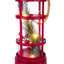 Lanterne en métal et verre avec 8 lumières DEL blanc chaud-1720540195