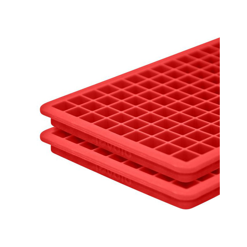 Mini Cube Ice Tray - Stratus Blue, Candy Apple