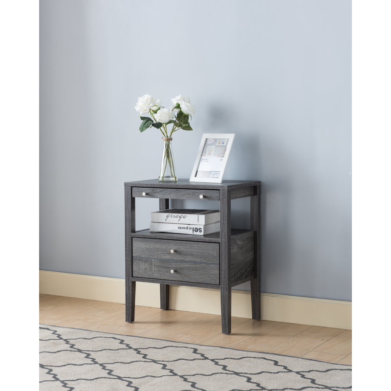 Table d'appoint Alaska, Gris