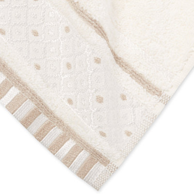 6 Piece 100% Cotton Towel Set