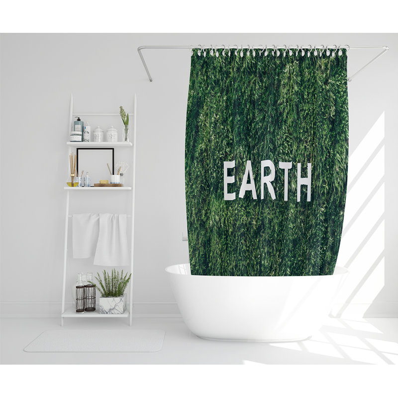 Elizabell 13 Piece Polyester Shower Curtain Set
