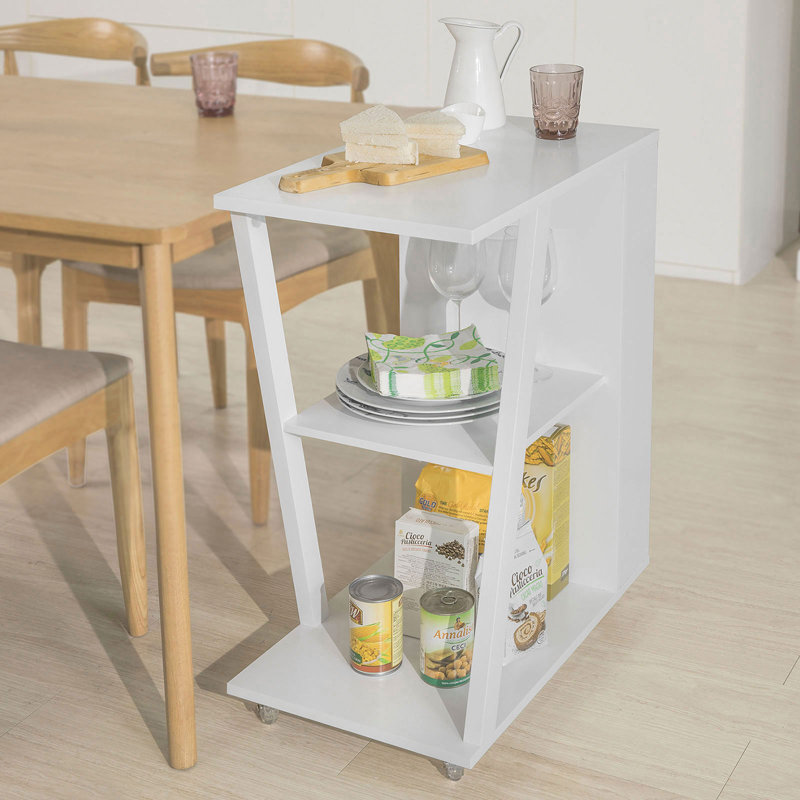 Carollo Wood Bar Cart