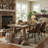 Chardee Tufted Upholstered Dining Chairs Faux Leather Waterproof Side Chair With Metal Frame-304930561