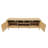 Rise TV Console, Light Oak