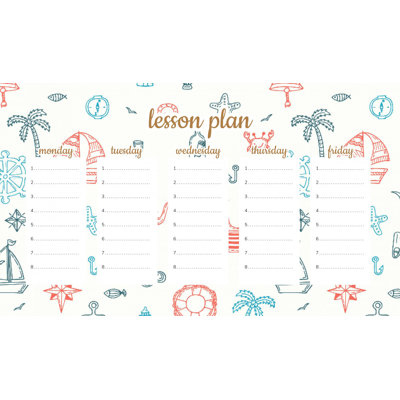 Magnetic Lesson Plan Sea Elements