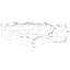 Canapé modulaire de 147 po de largeur-386620580