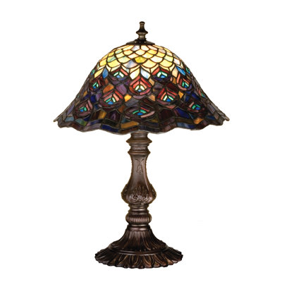 Meyda Tiffany & Stained Glass Metal Novelty Lamp