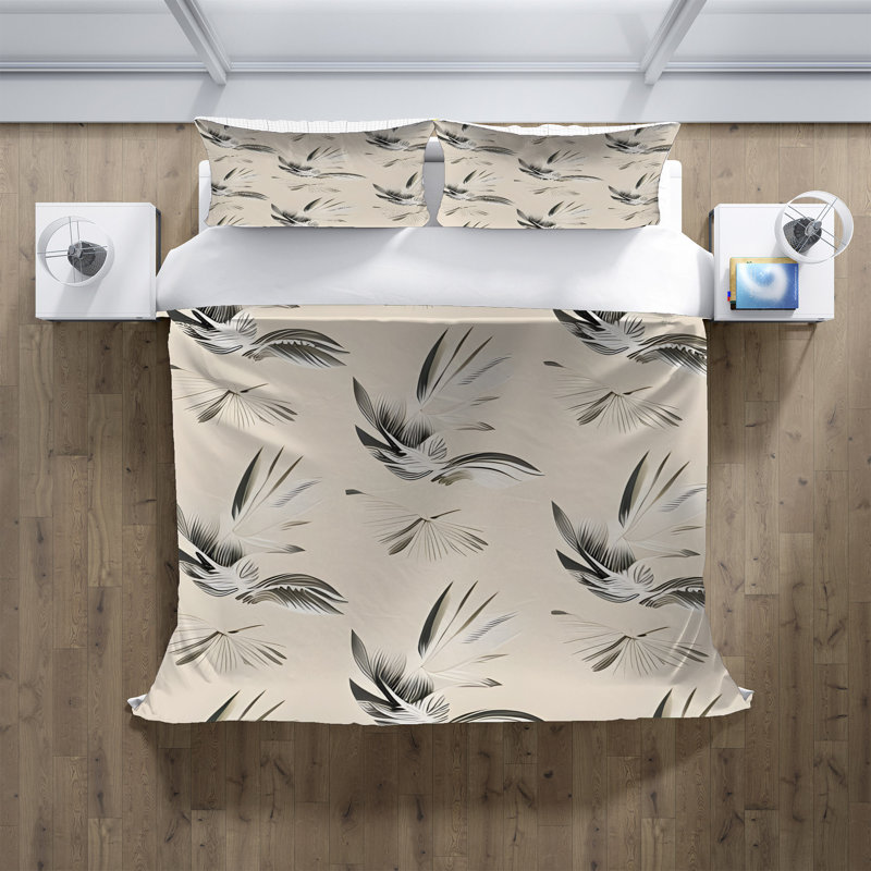 Abstract Duvet Cover, King Duvet Cover + 2 King Shams
