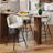 Upholstered Counter Stool With Metal Frame-2126321952-2126321953