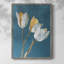 Reproduction encadrée FLORAL Series CXLIX - bois massif-2125135578