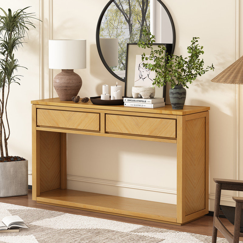 55'' Buffet Table, Natural