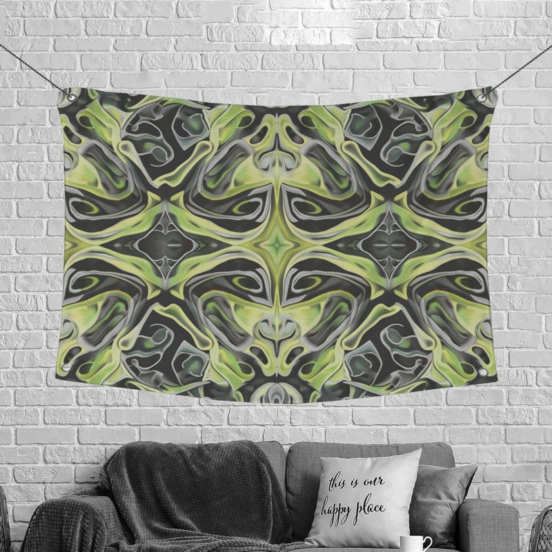 Plain Weave Muslin Microfiber Fabric Tapestry, 68" H x 80" W
