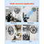 Ventilateur d'atelier mural 18 pouces 3 vitesses 4000 CFM