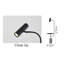 Thiele 1-Light Black Floor Lamp with Cement Base