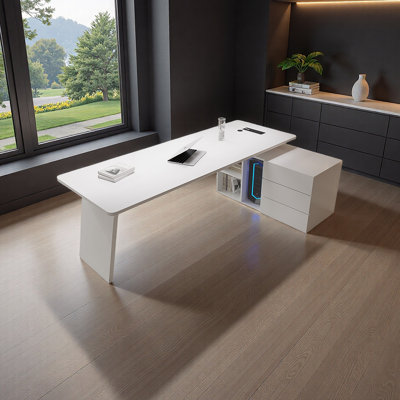 Bureau de rangement à grande capacité