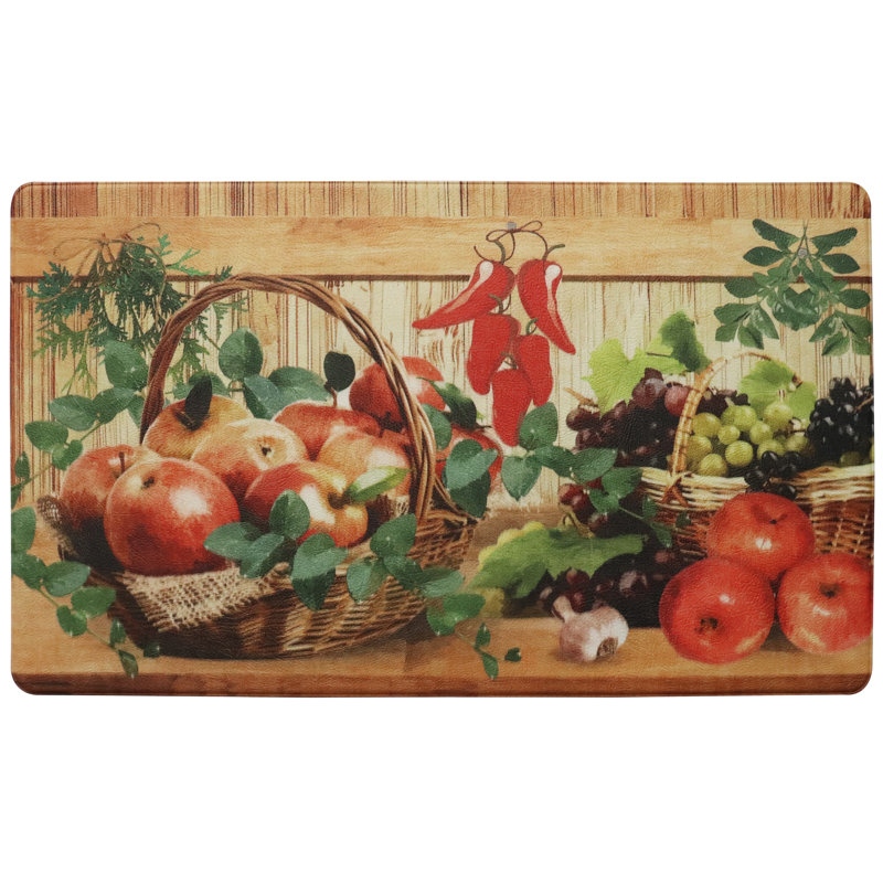 Water Resistant Anti-Fatigue Non-Skid Kitchen Mat, Rectangle 1'6" x 2'6"