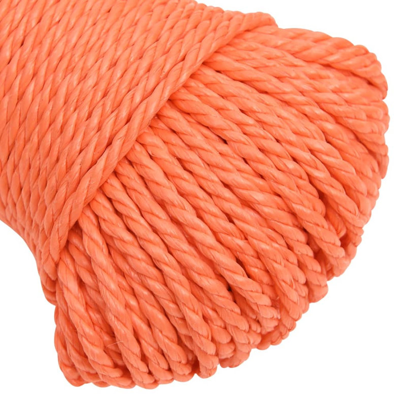 Polypropylene Garden Accents Accessories, 25000cm W x 0.6cm D, Orange