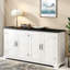 Buffet de style campagnard avec portes réglables 4 portes American Country-948642172